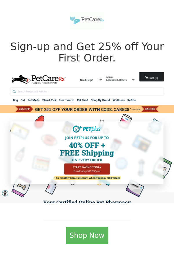 Ready go to ... https://yazing.com/deals/petcarerx/sipondawyen [ PetCareRx Deals | Up to 40% off Sitewide + Unlimited Free Shipping and More with the Annual Savings Program. | PetCareRx Coupons and Deals for May 2024]